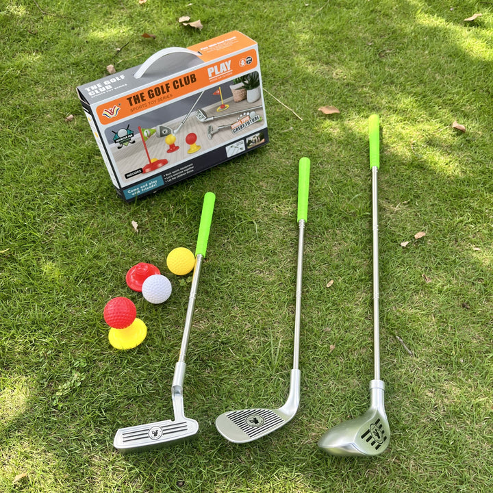 Children's Adjustable Golf Set - Indoor & Outdoor Playtime Fun