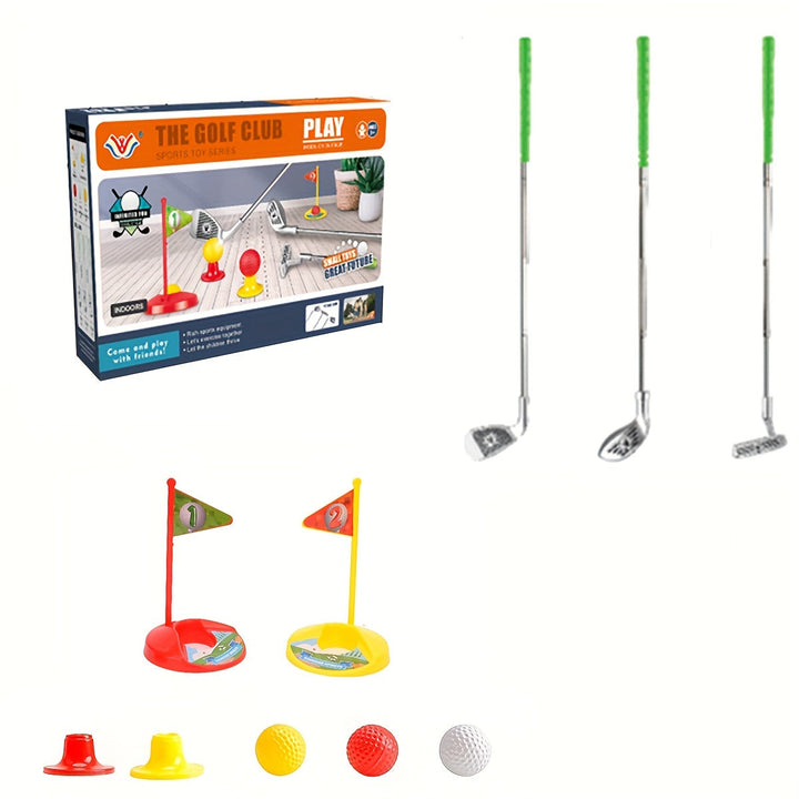 Children's Adjustable Golf Set - Indoor & Outdoor Playtime Fun