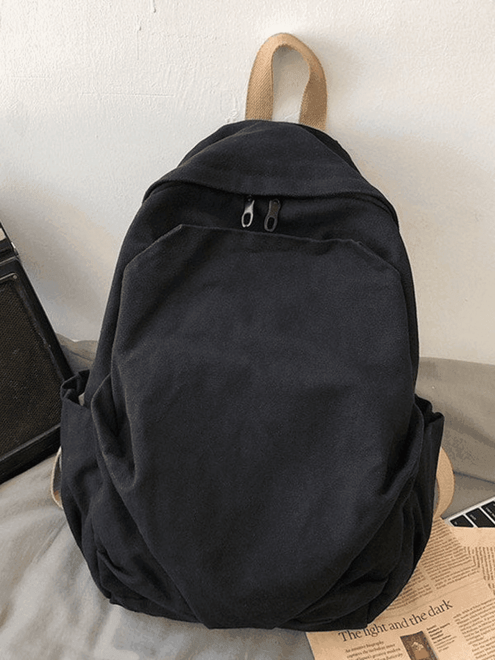 Unisex Vintage Wash College School Backpack