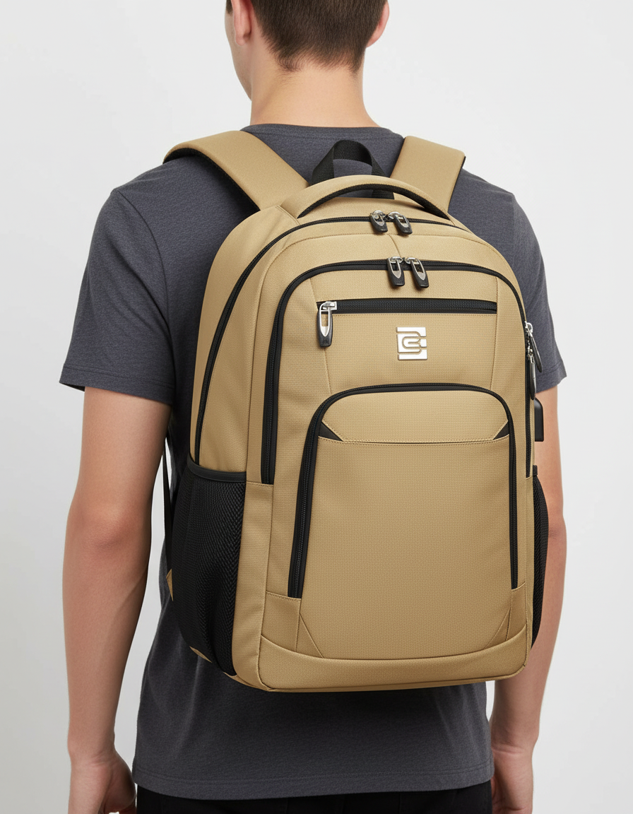 Waterproof Backpack, view 5 - Elena Harper