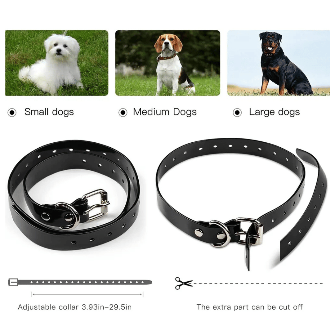 Waterproof Rechargeable Remote-Controlled Dog Training Collar