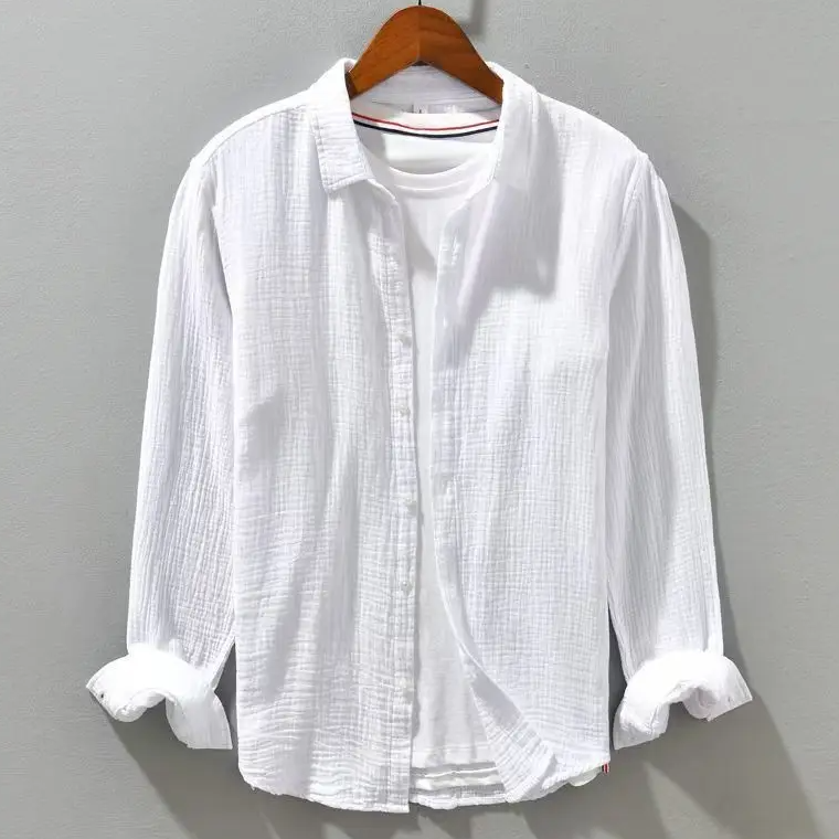 ELENA HARPER™  |  ELEGANT SHIRT IN SOFT COTTON LIKE SILK