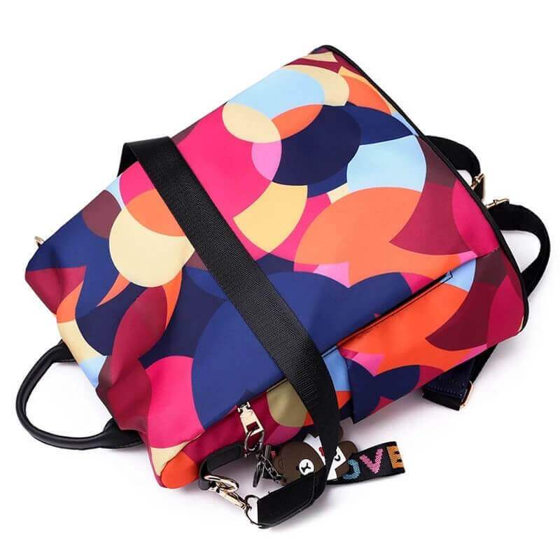 Women's Anti-Theft Backpack - Water-Resistant Multi-Compartment