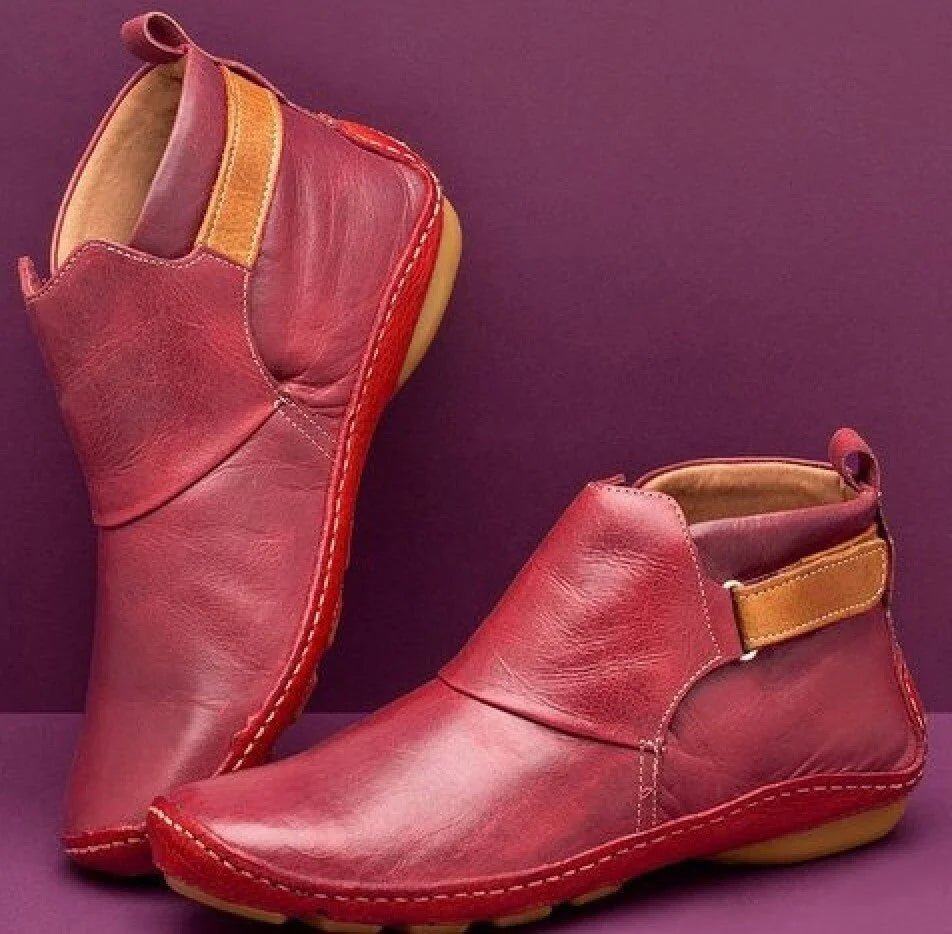 Women's Orthopaedic Ankle Boots with Ergonomic Support