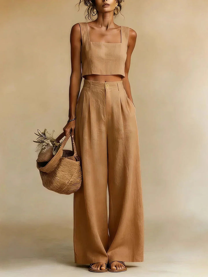 Women's Peachy Palazzo Two-Piece Set