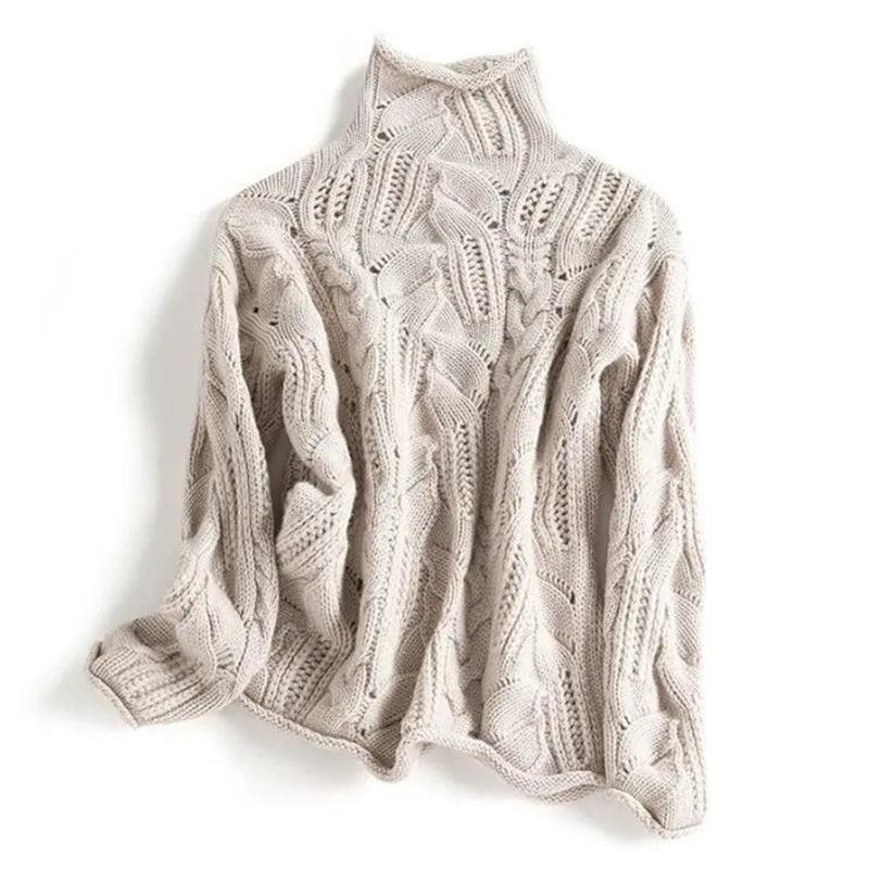 Women's Soft & Warm Minimalist Pullover Sweater