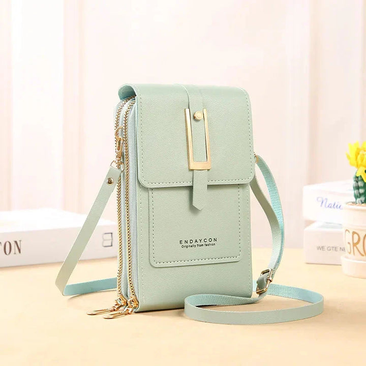 Afton Crossbody Phone Bag with Touch Screen - Elena Harper