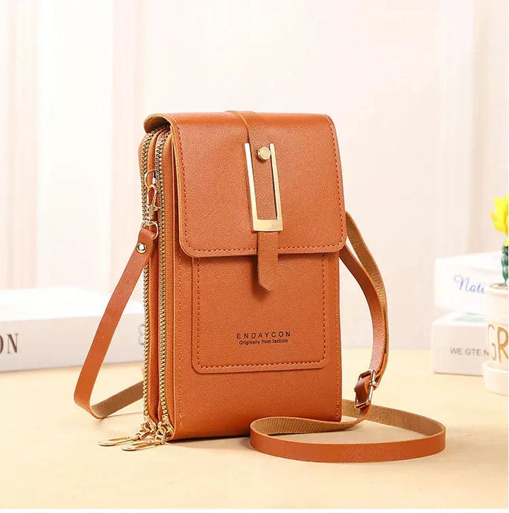 Afton Crossbody Phone Bag with Touch Screen - Elena Harper