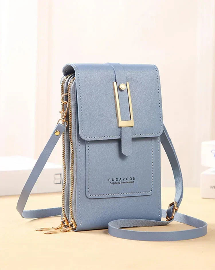 Afton Crossbody Phone Bag with Touch Screen - Elena Harper