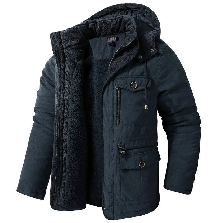 Women's Winter Utility Field Jacket with Detachable Hood