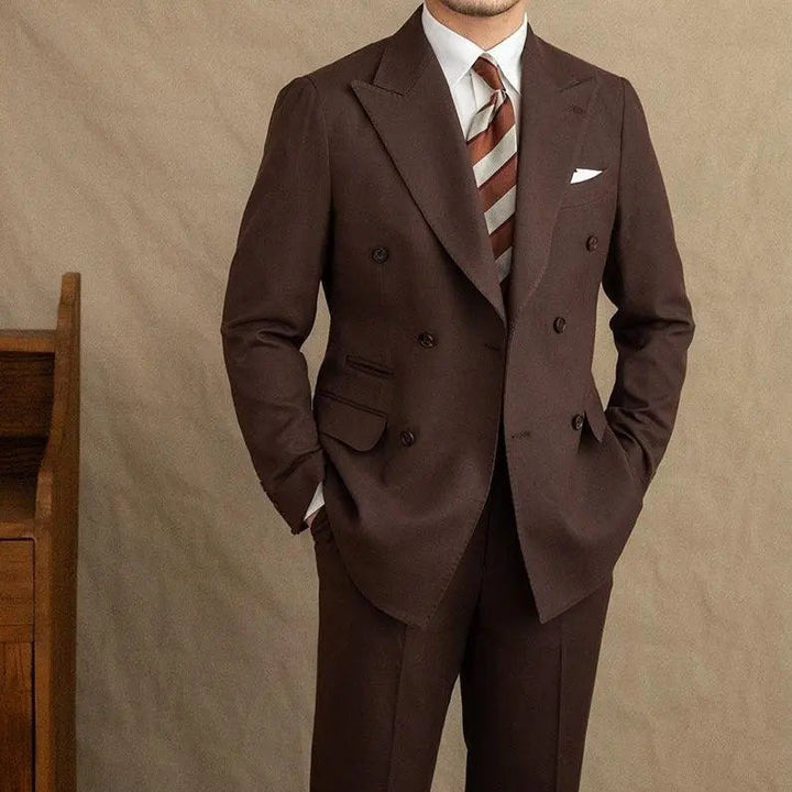 Harrington Oxford | Double Breasted Suit For Men