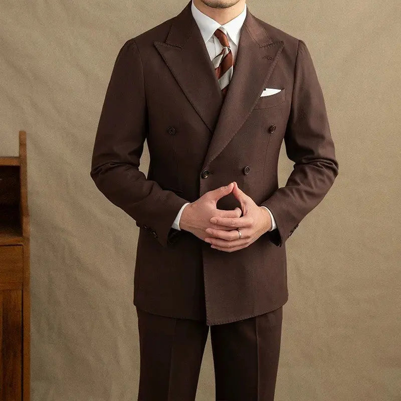 Harrington Oxford | Double Breasted Suit For Men