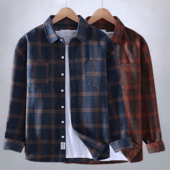 ELENA HARPER™  |  CHECK SHIRT FOR MEN