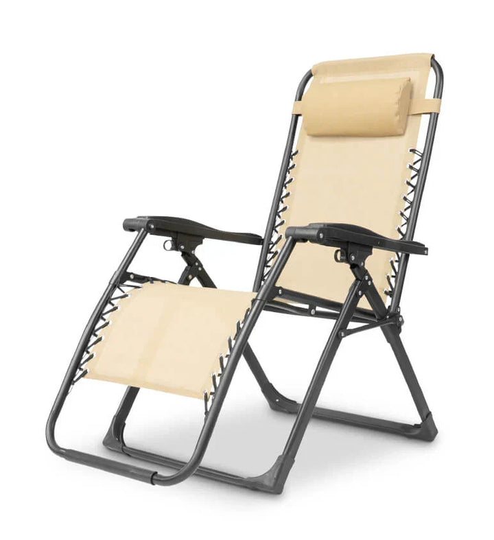 Zero Gravity Folding Chair with Adjustable Headrest