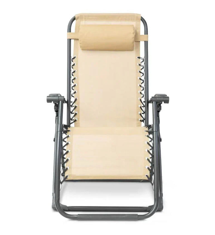 Zero Gravity Folding Chair with Adjustable Headrest