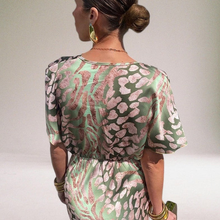 Women's Elegant Wedding Guest Maxi Dress